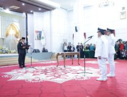 Aulia–Rendi Resmi Pimpin Kukar: Gubernur Kaltim Dorong Percepatan Pembangunan dan Kolaborasi Menuju 2045