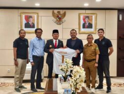Audiensi Bersama Borneo Fc, Rudy Mas’ud Sambut Rencana Turnamen Piala Gubernur