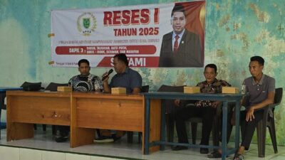 Reses Sutami di Kampung Teluk Alulu: Pelebaran Jalan, Penerangan, dan Bibit Kerapu Jadi Usulan Utama