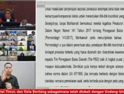 Konflik Sidrap Usai, MK Tolak Uji Materi Pemkot Bontang