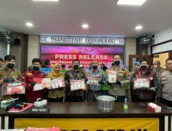 Polres Berau Perketat Pengawasan Usai Musnahkan Ribuan Gram Sabu