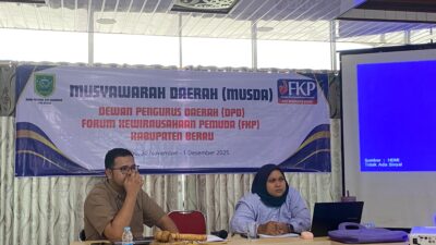 Musda FKP Berau 2025: Megawati Terpilih, Dorong Ekosistem Wirausaha Muda yang Lebih Kolaboratif