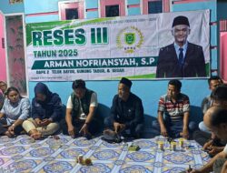 Arman Serap Aspirasi Warga Labanan Jaya, Tegaskan Perjuangkan Infrastruktur dan Ekonomi Warga