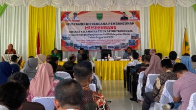 Musrenbang Teluk Bayur Himpun 525 Usulan, Pariwisata Sejarah dan UMKM Jadi Prioritas