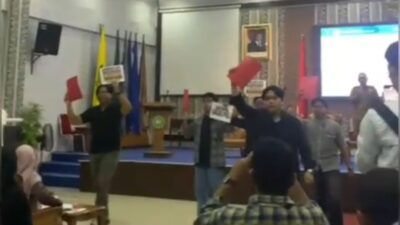 Dialog Pemprov Kaltim dengan Mahasiswa Berubah Memanas, BEM Unmul Layangkan “Kartu Merah”