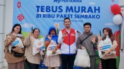 Rayakan HUT RI ke-81, MyPertamina Hadirkan Tebus Murah Sembako di Berau